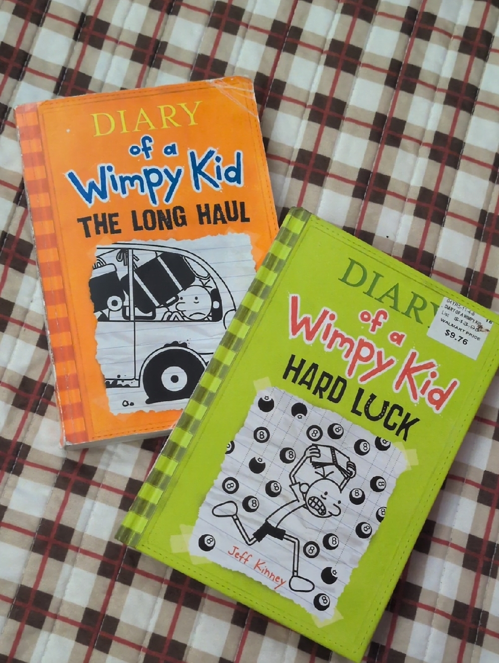 Diary of a Wimpy Kid: Hard Luck - Hardcover/Long Haul Paperback Set